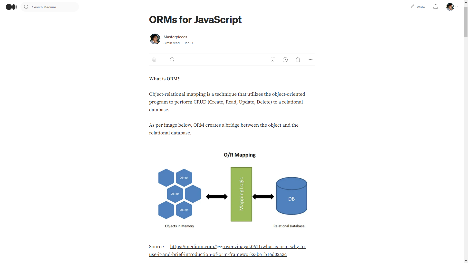 ORMs for JavaScript